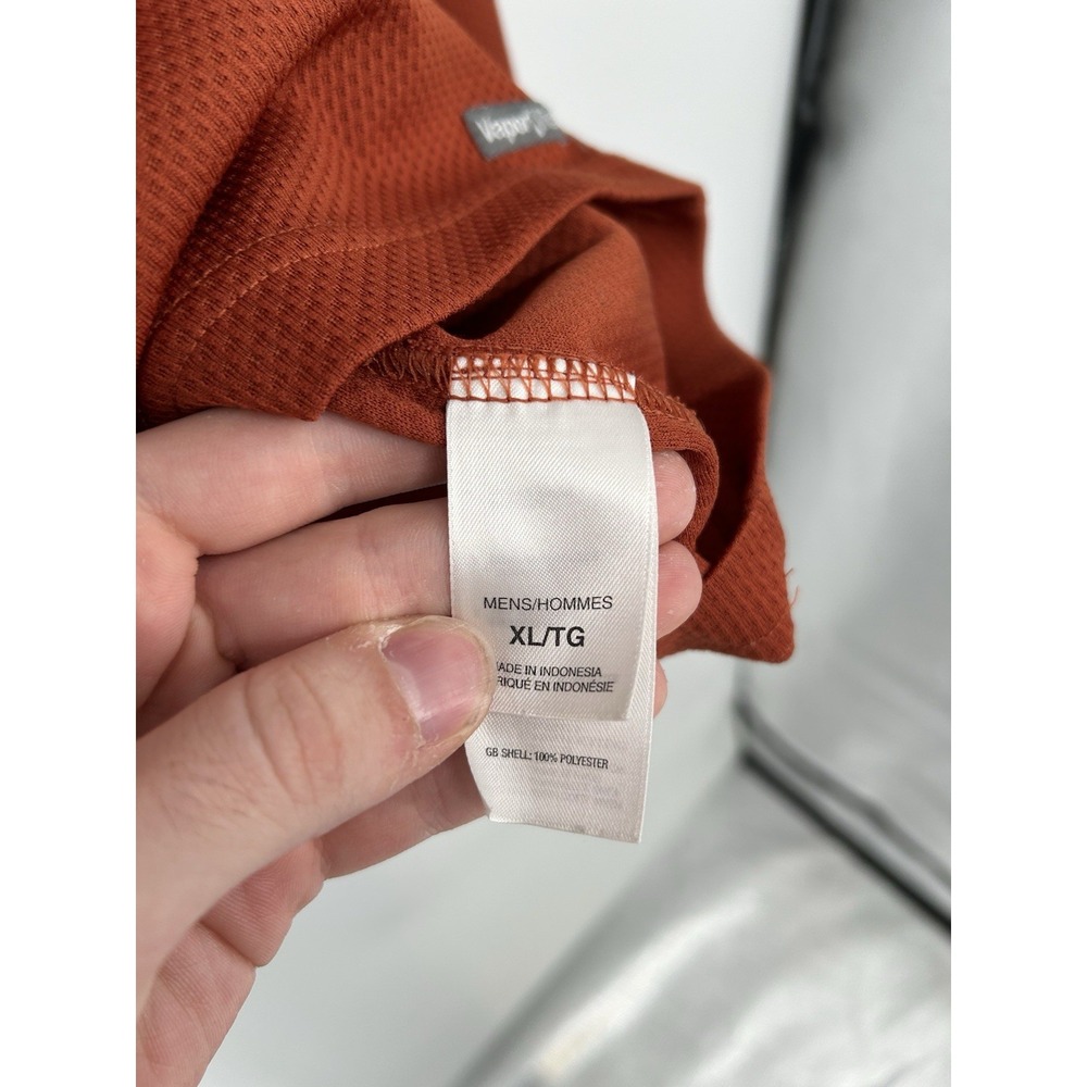 The North Face Lightweight Textured Vapor Wick Quarter 1/4 Zip Pullover Collared - Picture 5 of 7